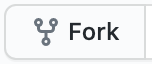 the GitHub interface fork button